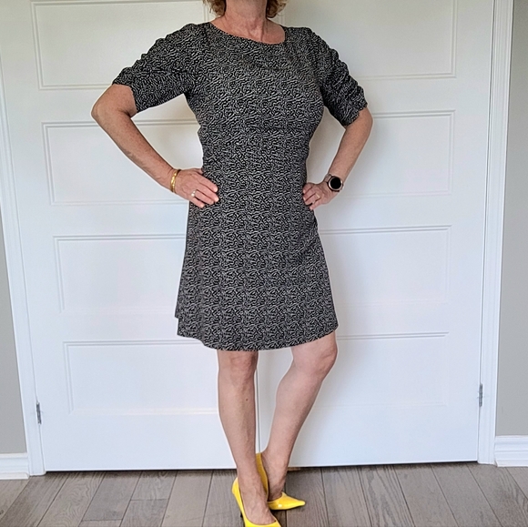 IMNYC Isaac Mizrahi mini polka dot fit & flare dress - Picture 4 of 11